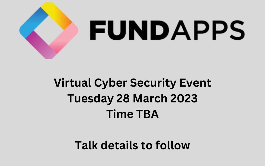 Virtual Event: Bespoke Talk For FundApps – 28 March 2023