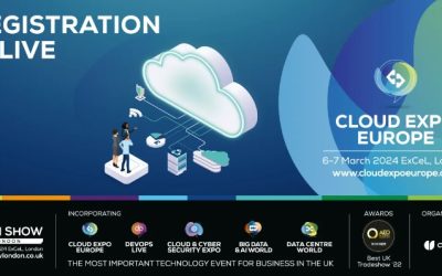 In-Person Event: Cloud and Cyber Expo – 6/7 March 2024